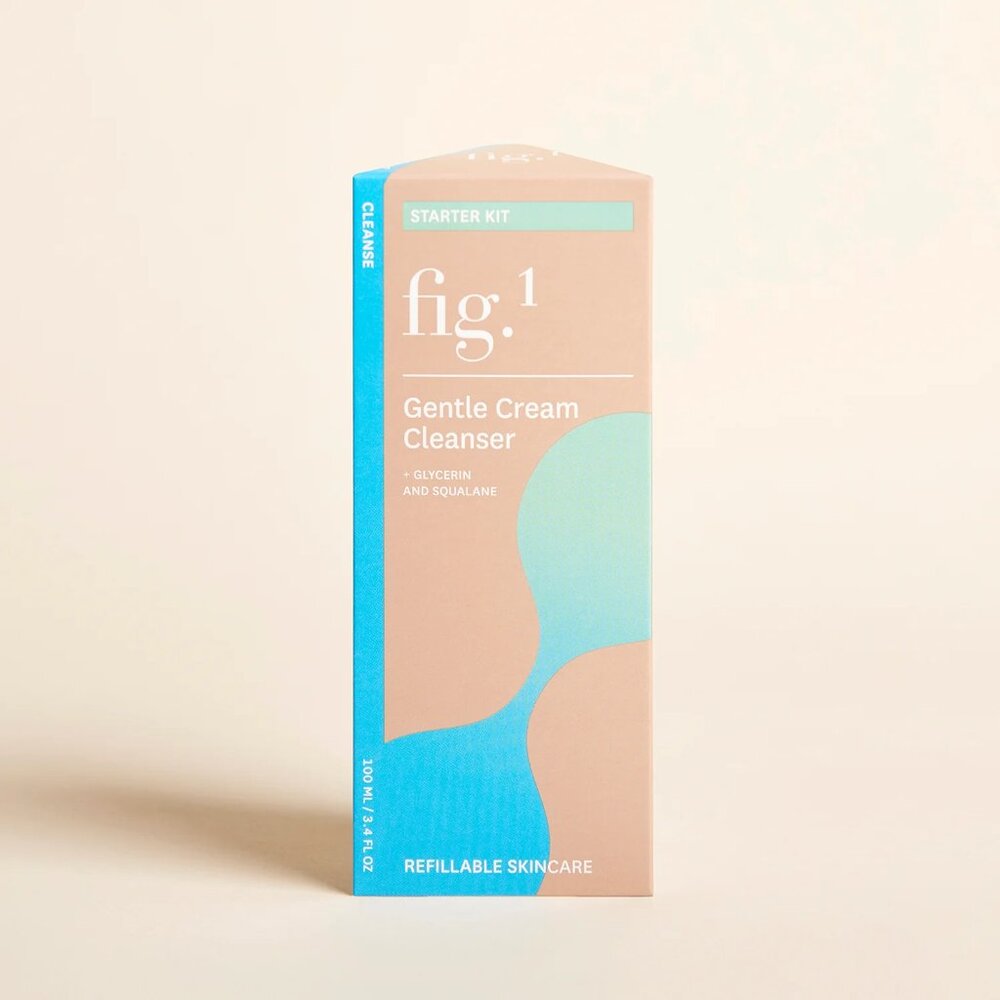 New Fig.1 Gentle Cream Cleanser Soft & Nourishing Facial Cleanser Sensitive